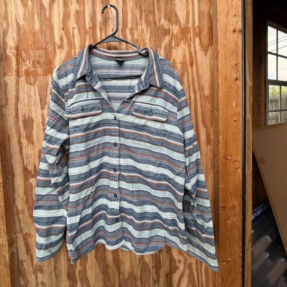 Patagonia Blue Flannel (Size XL) - Picture 2 of 5